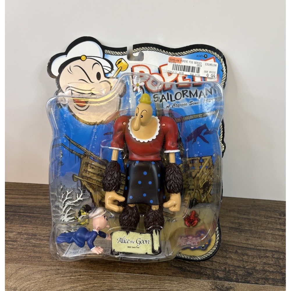 Mezco Popeye Series 3 Alice The Goon With Swee' Pea Action Figure 2004